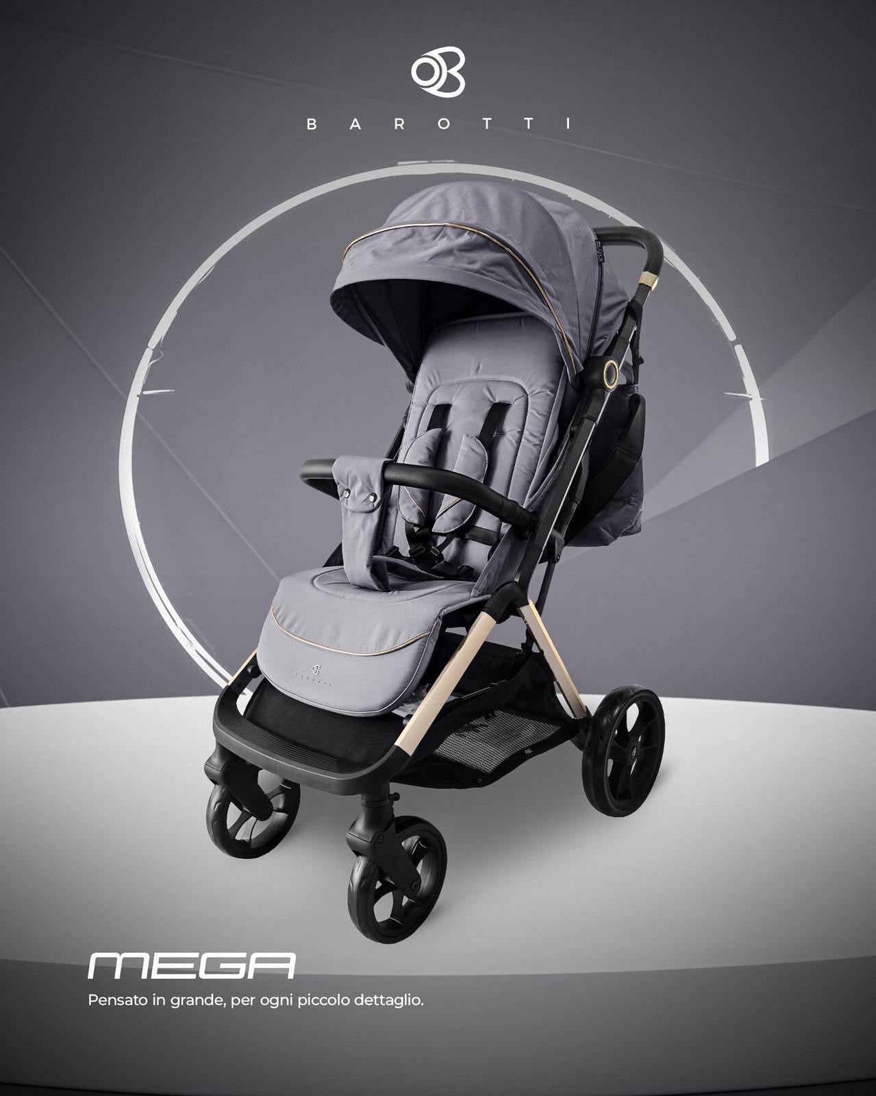 Passeggino Barotti Mega Gold