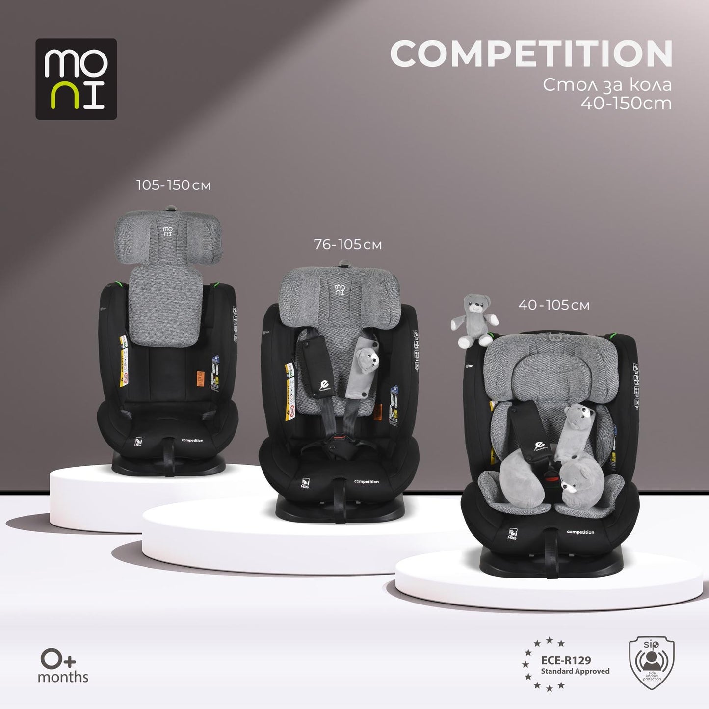 SEGGIOLINO AUTO COMPETITION 0-12 ANNI