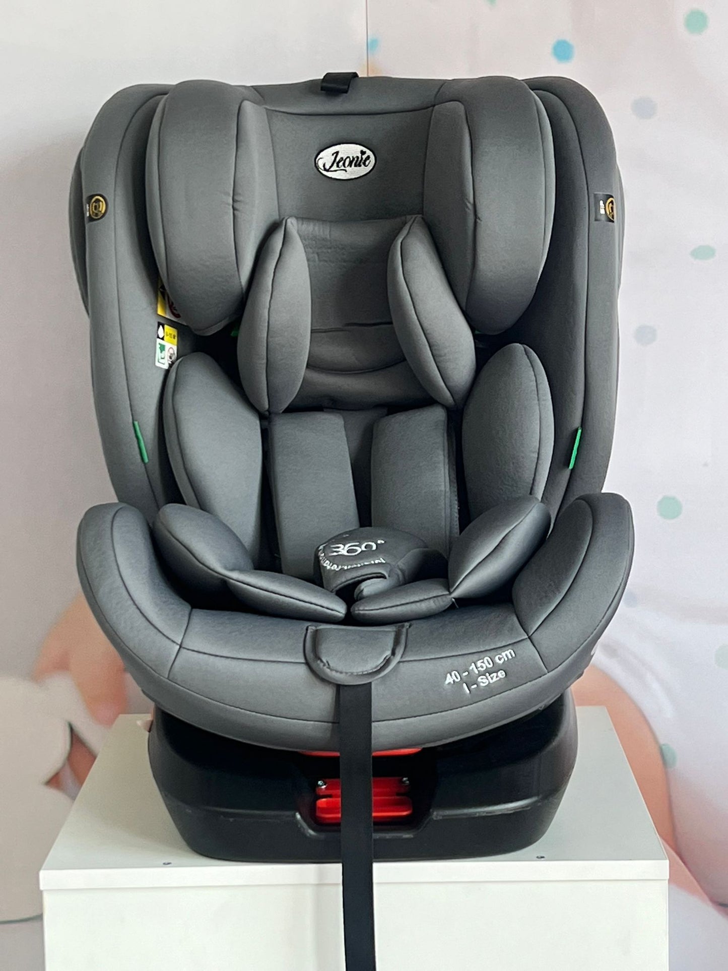 SEGGIOLINO AUTO I-SIZE 360 GRADI