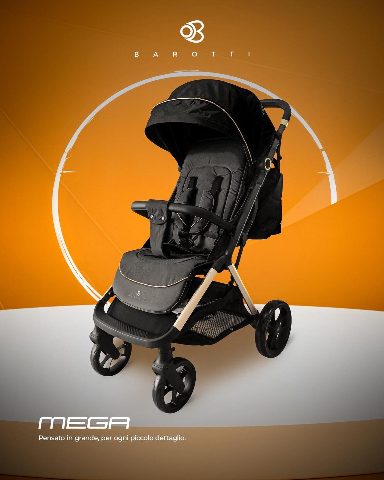 Passeggino Barotti Mega Gold