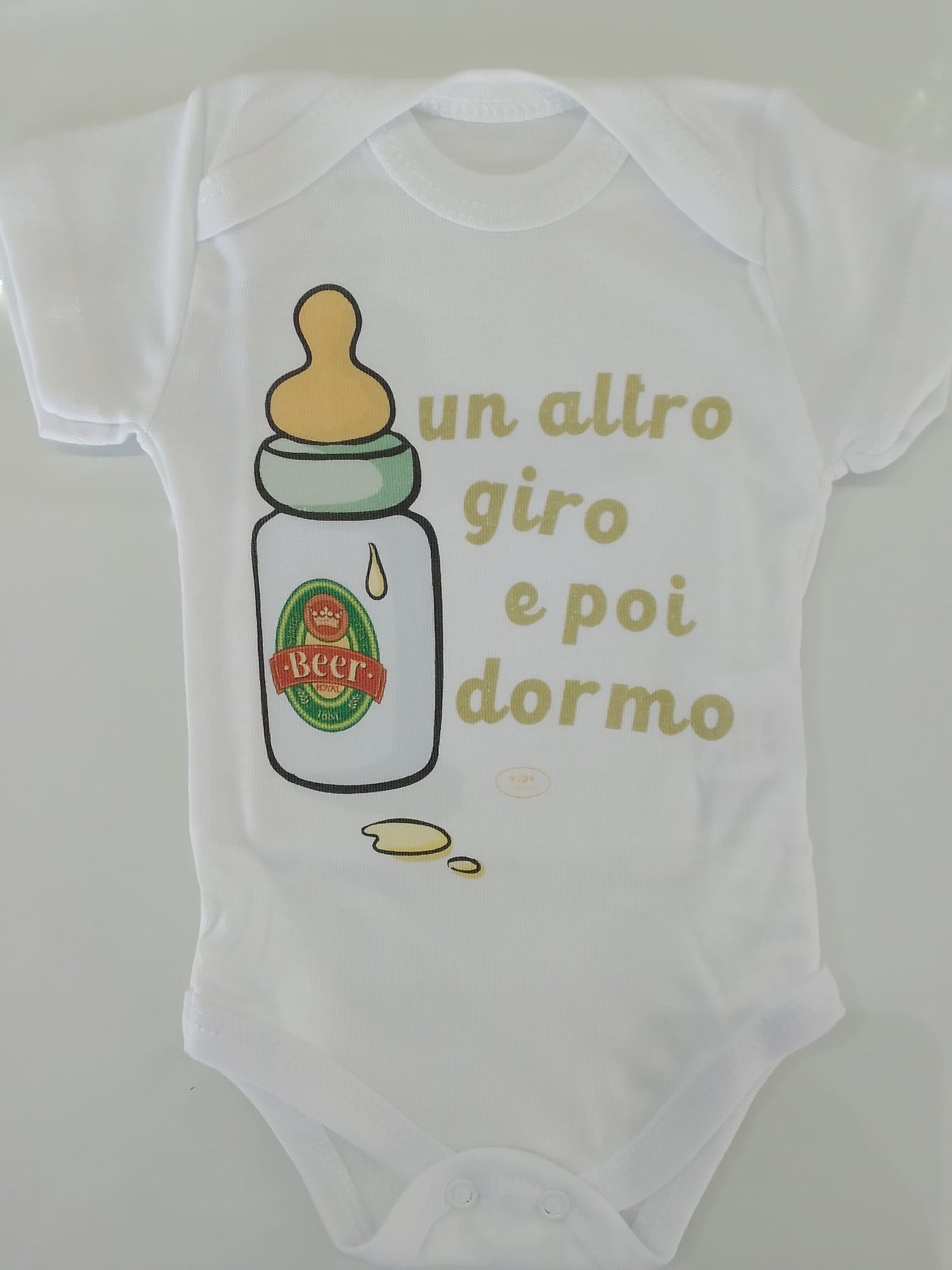 BODY PERSONALIZZATO NEONATO