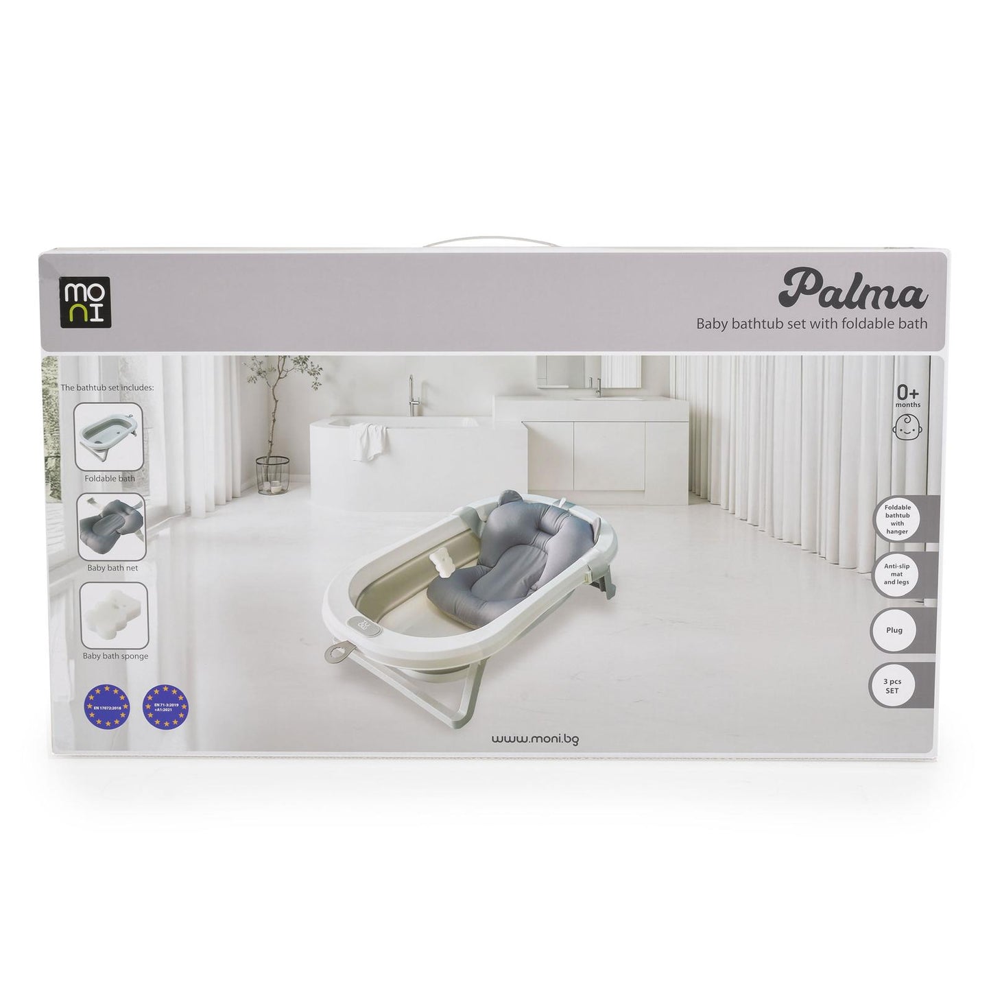 VASCHETTA PIEGHEVOLE PALMA+ RIDUTTORE+ SPUGNA