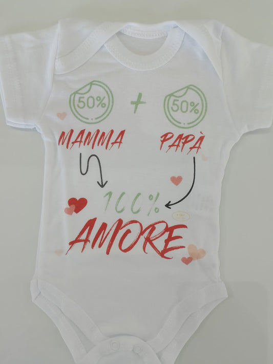 BODY PERSONALIZZATO NEONATO