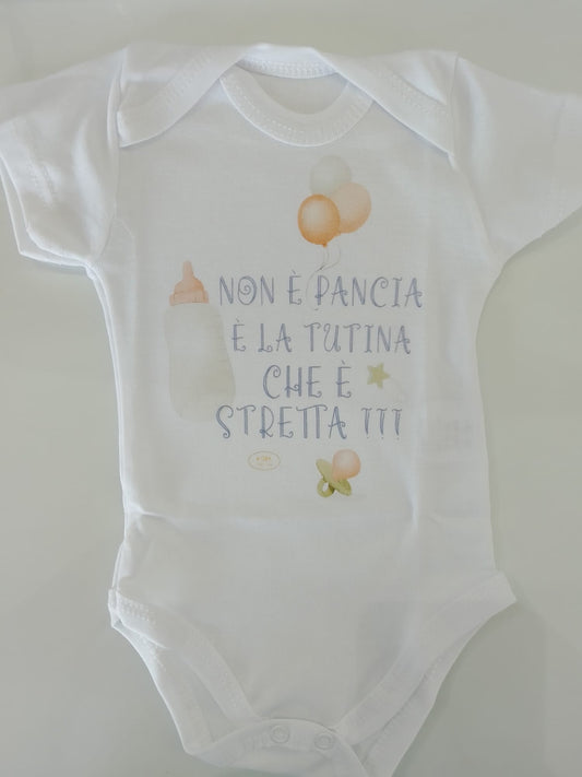 BODY PERSONALIZZATO NEONATO