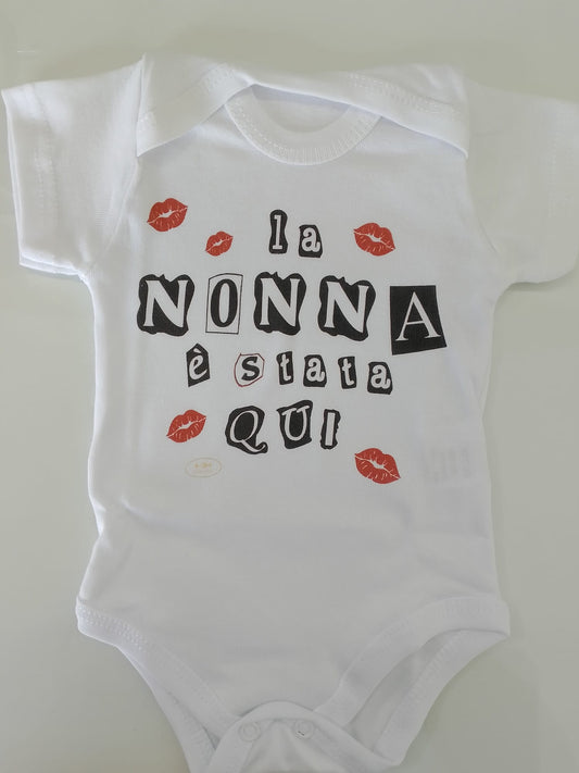 BODY PERSONALIZZATO NEONATO