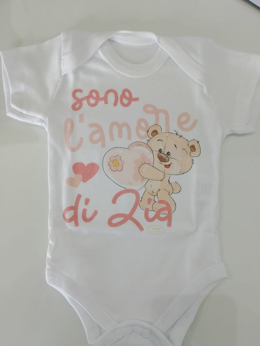 BODY PERSONALIZZATO NEONATO