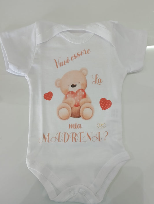 BODY PERSONALIZZATO NEONATO